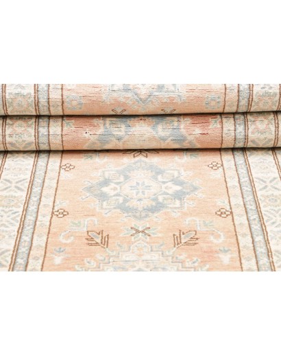Tappeto Kazak Afghanistan bianco 82x302