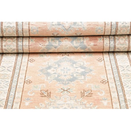 Tappeto Kazak Afghanistan bianco 82x302