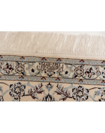 Tappeto Nain 6La Persia bianco grigio 262x369