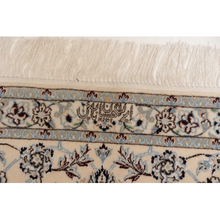 Tappeto Nain 6La Persia bianco grigio 262x369