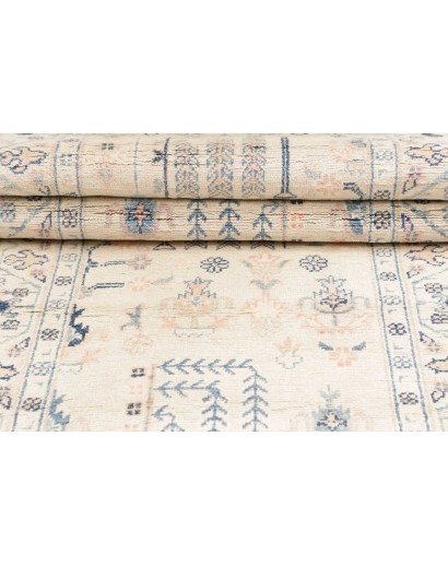 Tappeto Kazak Afghanistan bianco 87x301
