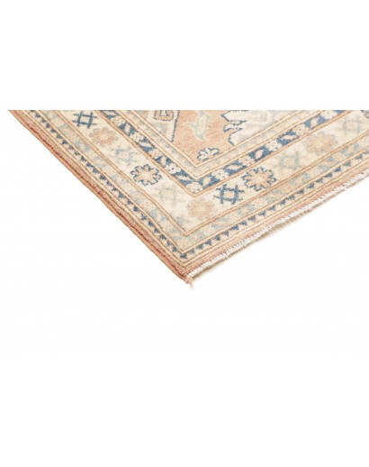Tappeto Kazak Afghanistan bianco grigio 83x298