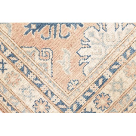 Tappeto Kazak Afghanistan bianco grigio 83x298