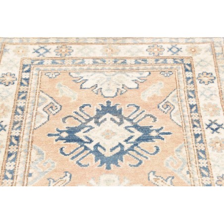 Tappeto Kazak Afghanistan bianco grigio 83x298