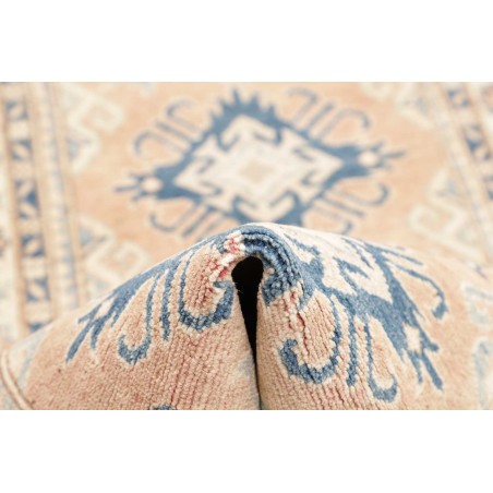 Tappeto Kazak Afghanistan bianco grigio 83x298
