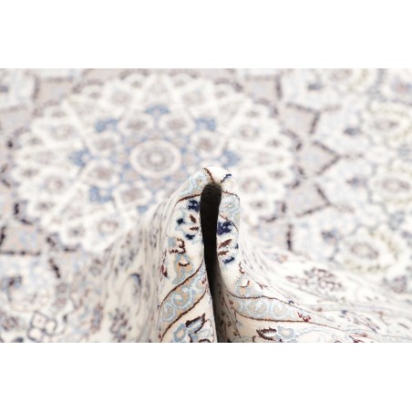 Tappeto Nain 6La Persia bianco grigio 262x369