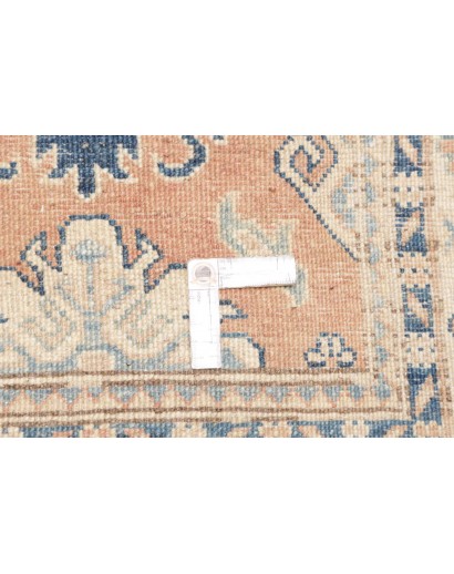 Tappeto Kazak Afghanistan bianco grigio 83x298