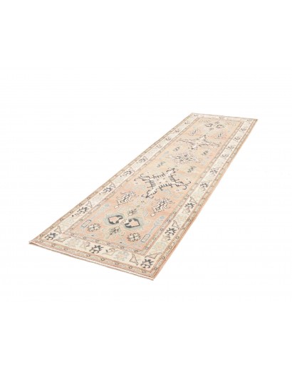 Tappeto Kazak Afghanistan bianco azzurro 85x286