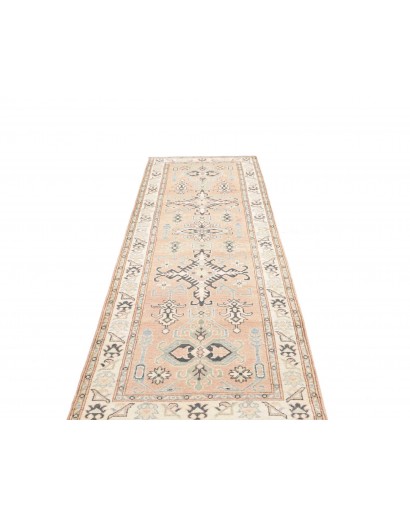 Tappeto Kazak Afghanistan bianco azzurro 85x286