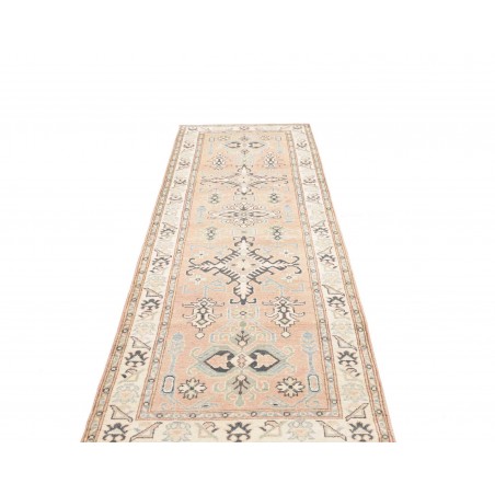 Tappeto Kazak Afghanistan bianco azzurro 85x286