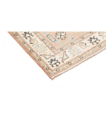 Tappeto Kazak Afghanistan bianco azzurro 85x286