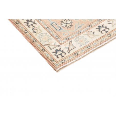 Tappeto Kazak Afghanistan bianco azzurro 85x286