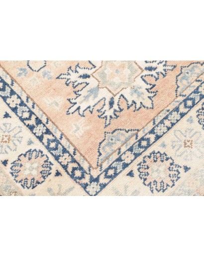 Tappeto Kazak Afghanistan bianco 83x290