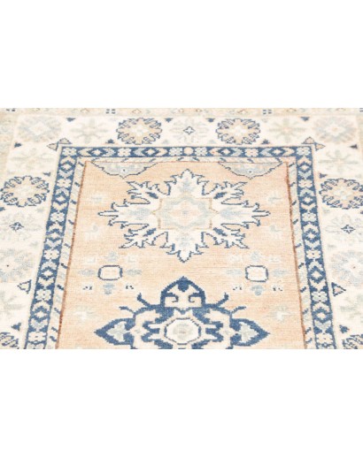 Tappeto Kazak Afghanistan bianco 83x290