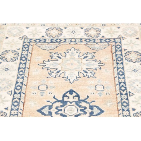 Tappeto Kazak Afghanistan bianco 83x290