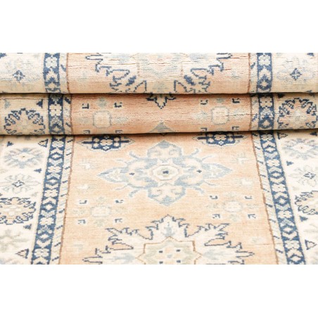 Tappeto Kazak Afghanistan bianco 83x290