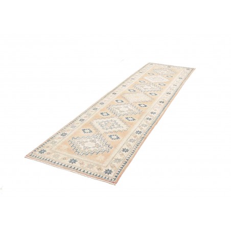 Tappeto Kazak Afghanistan bianco 54x302