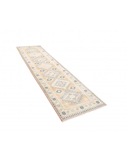 Tappeto Kazak Afghanistan bianco 54x302