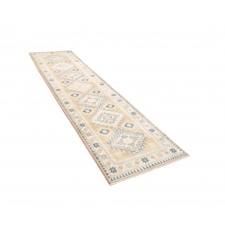 Tappeto Kazak Afghanistan bianco 54x302