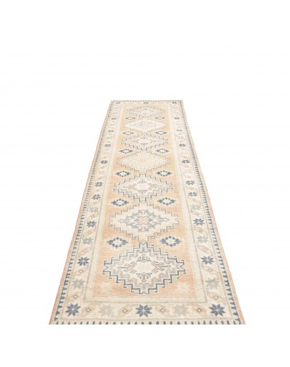 Tappeto Kazak Afghanistan bianco 54x302