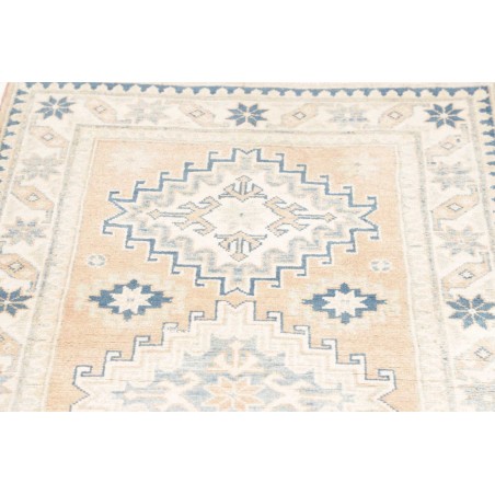 Tappeto Kazak Afghanistan bianco 54x302
