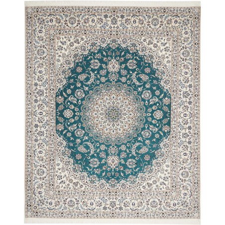 Tappeto Nain 6La Persia bianco grigio 259x312