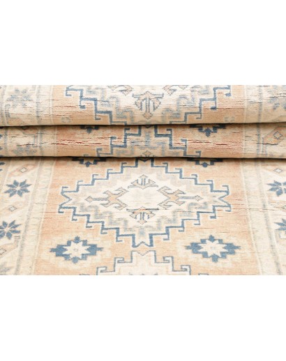 Tappeto Kazak Afghanistan bianco 54x302