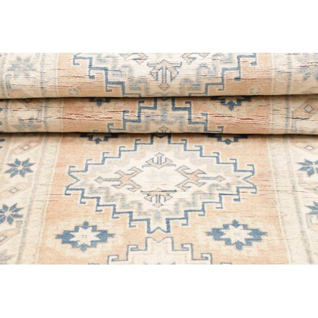 Tappeto Kazak Afghanistan bianco 54x302