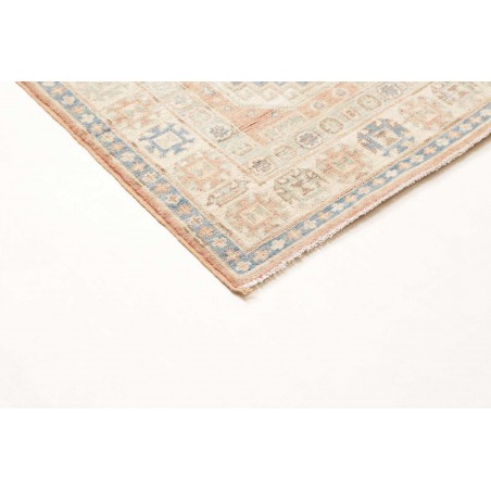 Tappeto Kazak Afghanistan bianco grigio 84x300