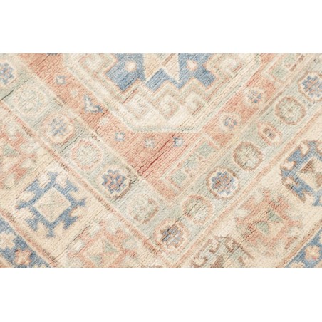 Tappeto Kazak Afghanistan bianco grigio 84x300