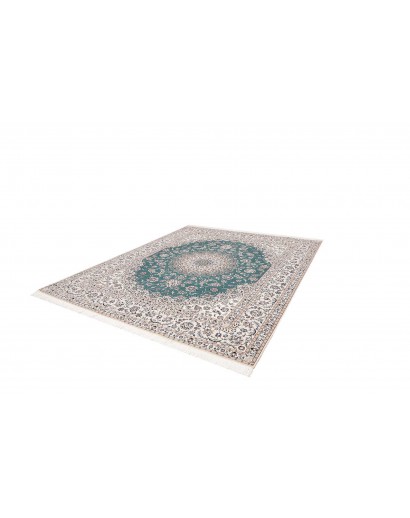 Tappeto Nain 6La Persia bianco grigio 259x312