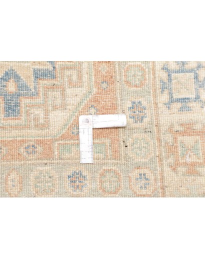 Tappeto Kazak Afghanistan bianco grigio 84x300