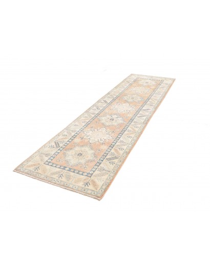 Tappeto Kazak Afghanistan bianco grigio 80x290