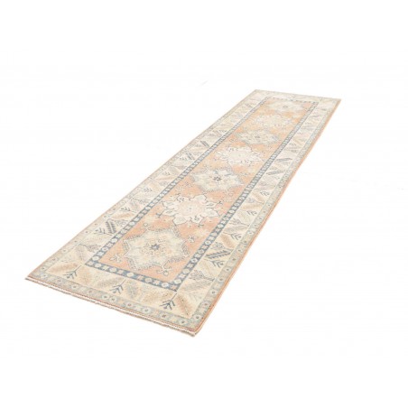 Tappeto Kazak Afghanistan bianco grigio 80x290