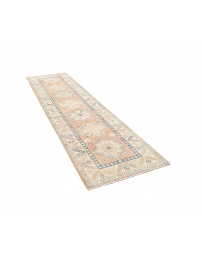Tappeto Kazak Afghanistan bianco grigio 80x290