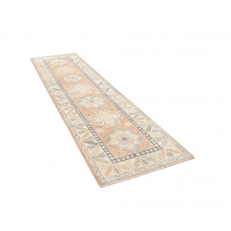 Tappeto Kazak Afghanistan bianco grigio 80x290