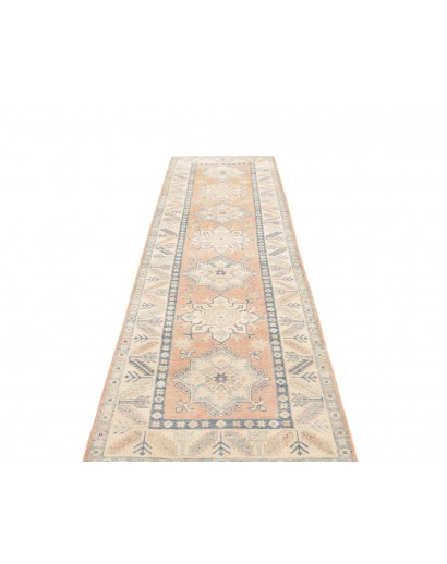 Tappeto Kazak Afghanistan bianco grigio 80x290