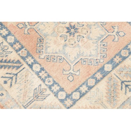 Tappeto Kazak Afghanistan bianco grigio 80x290