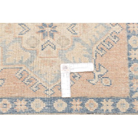 Tappeto Kazak Afghanistan bianco grigio 80x290