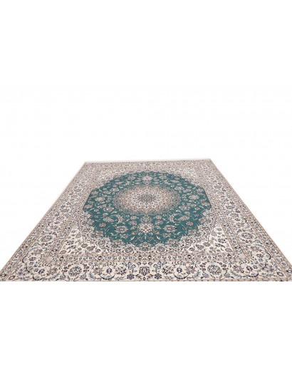 Tappeto Nain 6La Persia bianco grigio 259x312