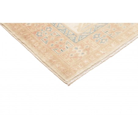 Tappeto Kazak Afghanistan giallo marrone 81x276