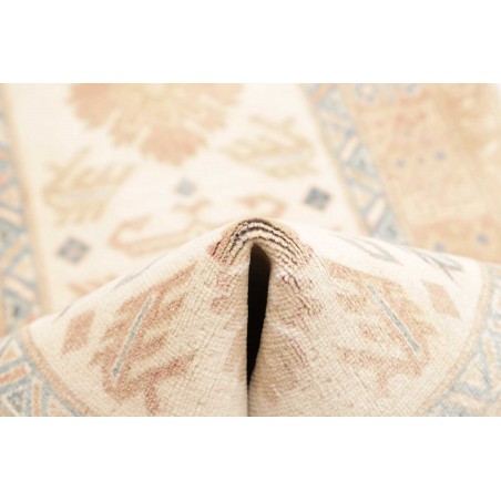 Tappeto Kazak Afghanistan giallo marrone 81x276