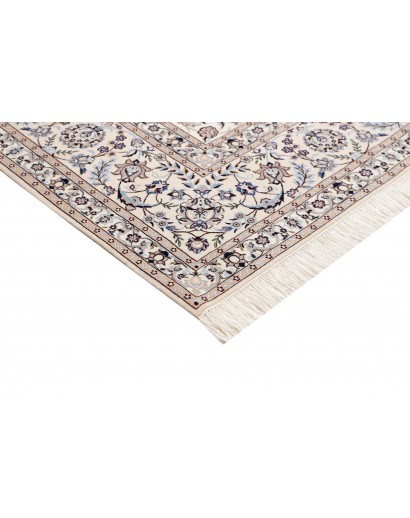 Tappeto Nain 6La Persia bianco grigio 259x312