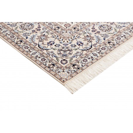 Tappeto Nain 6La Persia bianco grigio 259x312