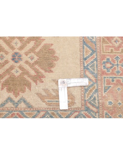 Tappeto Kazak Afghanistan giallo marrone 81x276
