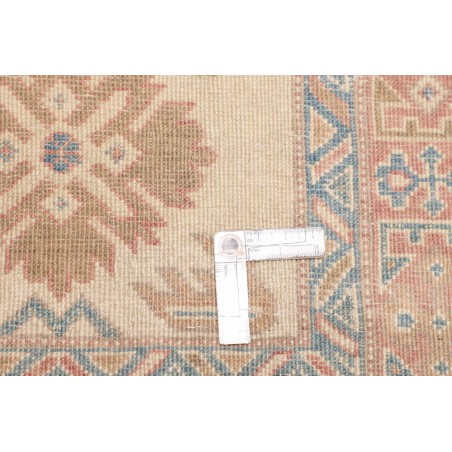 Tappeto Kazak Afghanistan giallo marrone 81x276