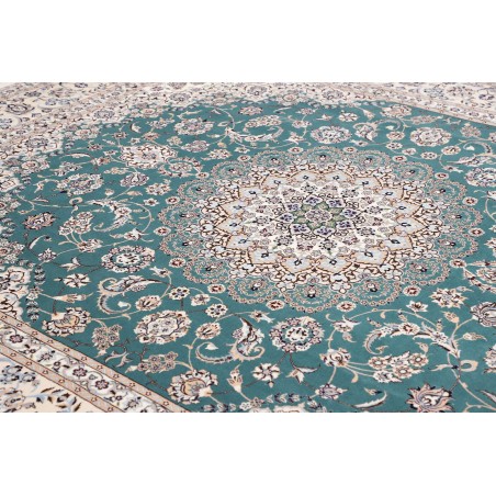 Tappeto Nain 6La Persia bianco grigio 259x312