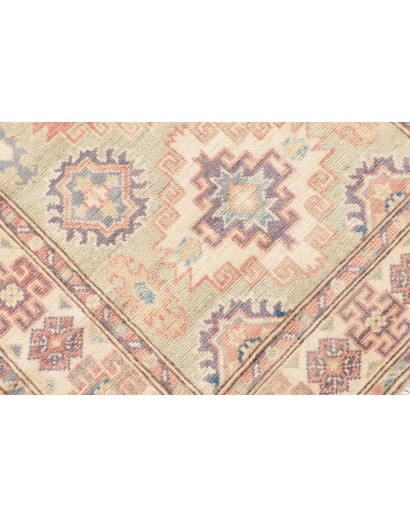 Tappeto Kazak Afghanistan marrone giallo 88x298