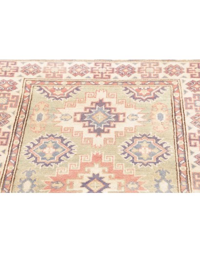Tappeto Kazak Afghanistan marrone giallo 88x298
