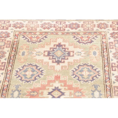 Tappeto Kazak Afghanistan marrone giallo 88x298